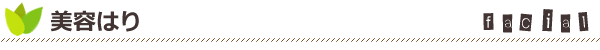 美容はり